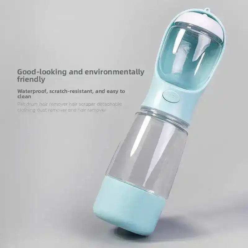 3 - in - 1 Portable Pet Travel Bottle - Dog Travel Accessories - TinPaw
