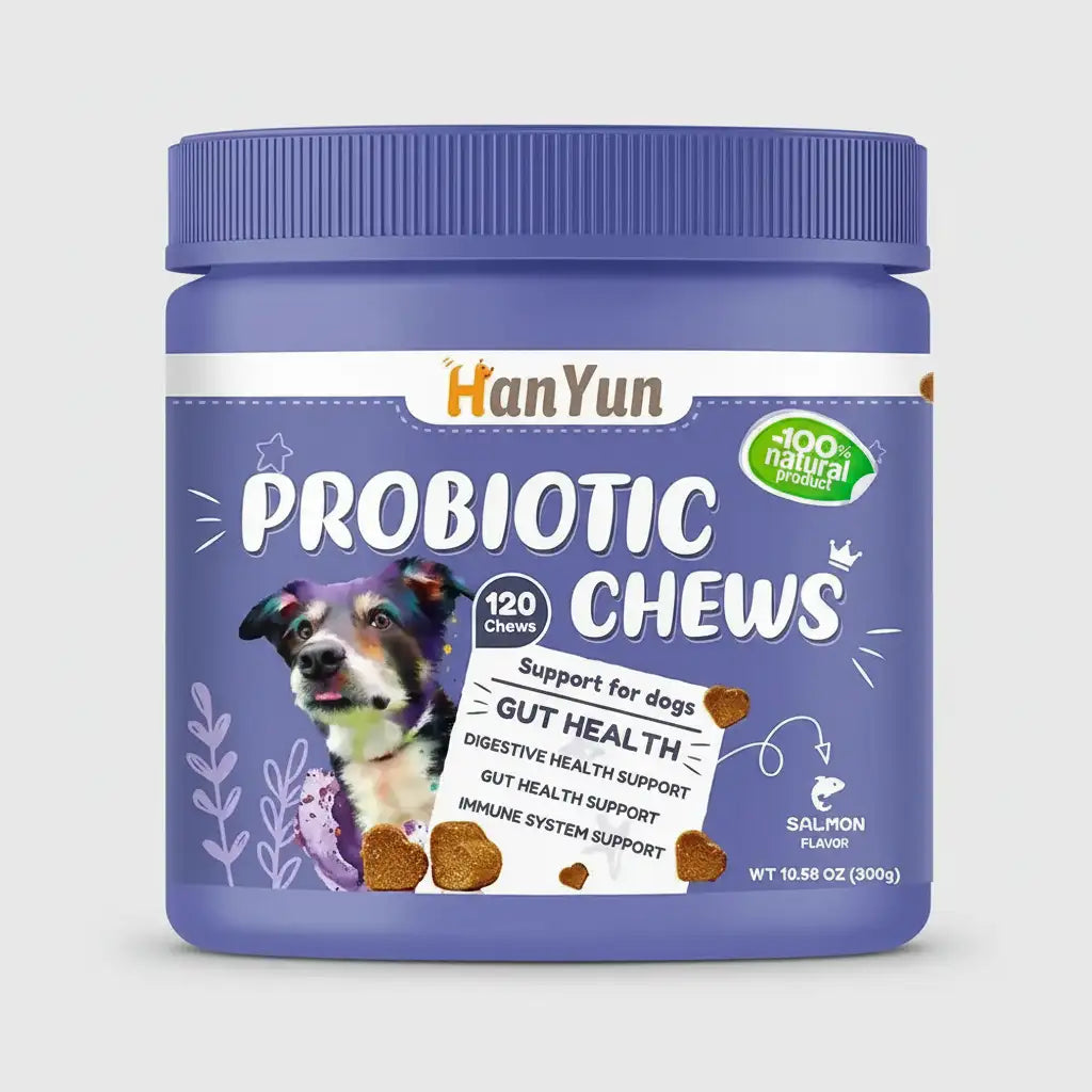 Pet Probiotic Soft Chews - Dog Health - TinPaw