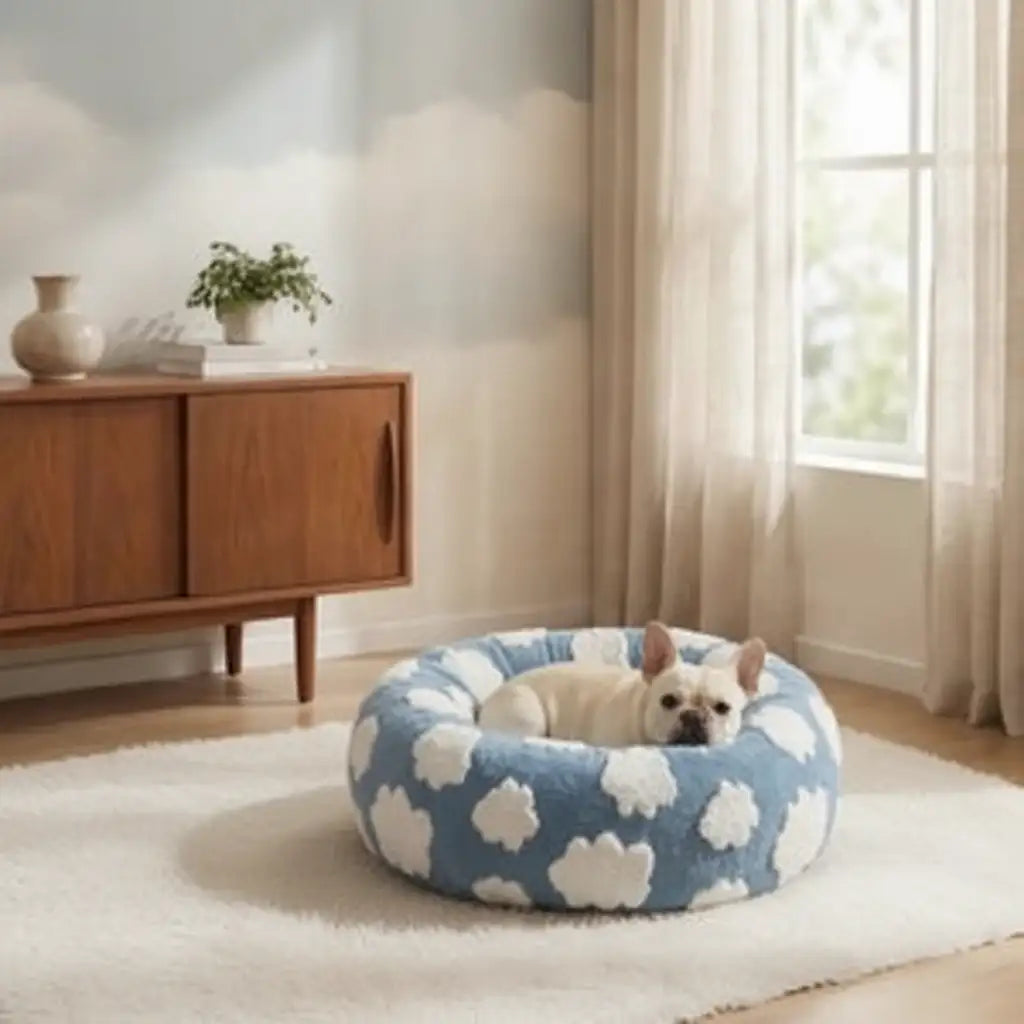 Round Thermal Dog Nest - Dog Beds & Furniture - TinPaw