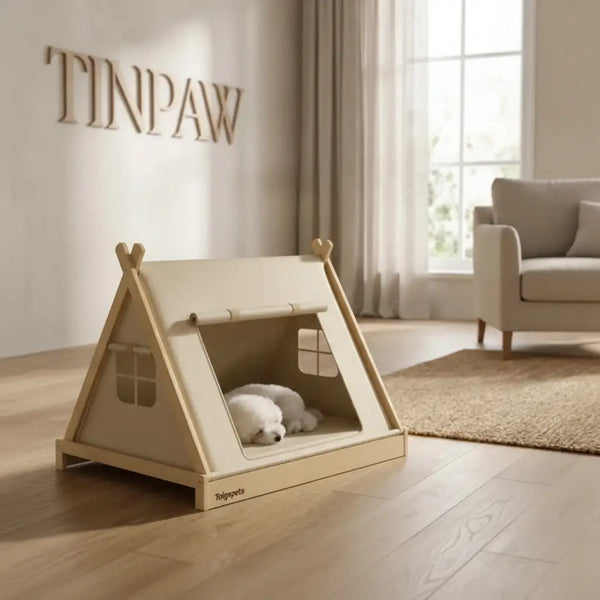Small Dog Tent Kennel - Dog Beds & Furniture - TinPaw