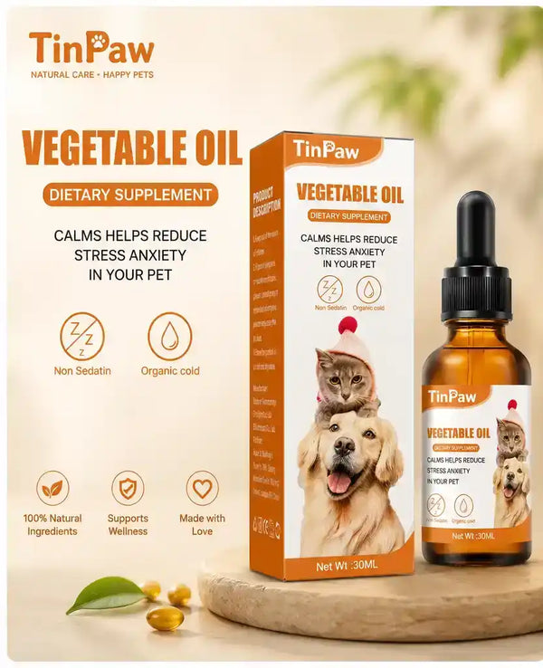 Hemp Seed Oil Supplement - Vitamins & Supplements - TinPaw