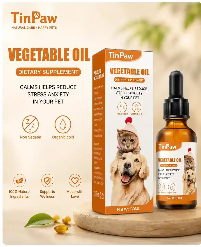 Hemp Seed Oil Supplement - Vitamins & Supplements - TinPaw