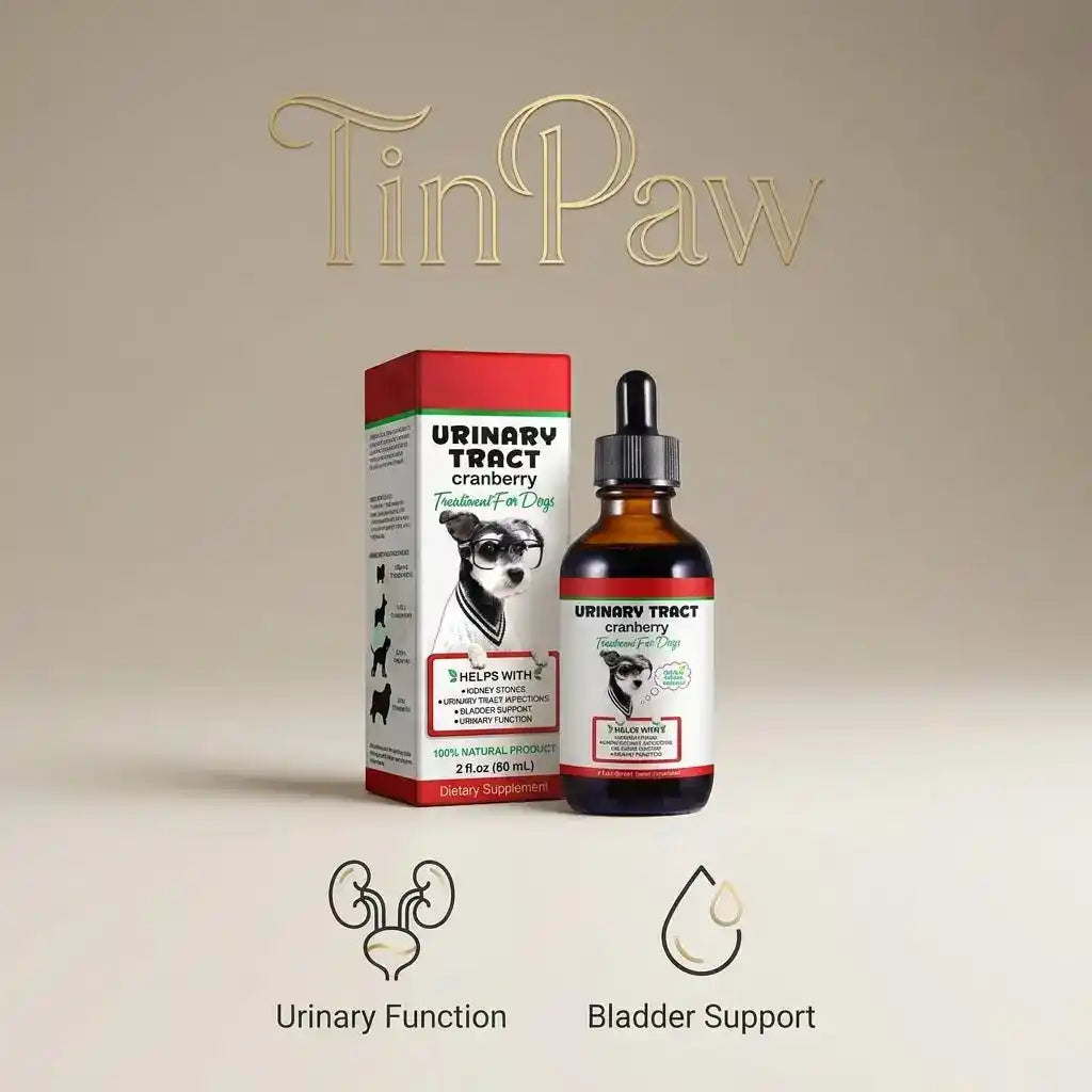 Cranberry Urinary Support Drops - Dog Health - TinPaw