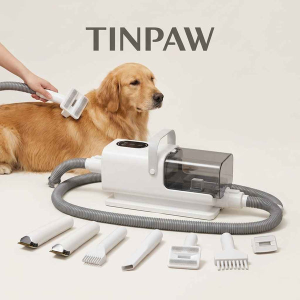 Dog Grooming Vacuum - Dog Slicker Brushes - TinPaw