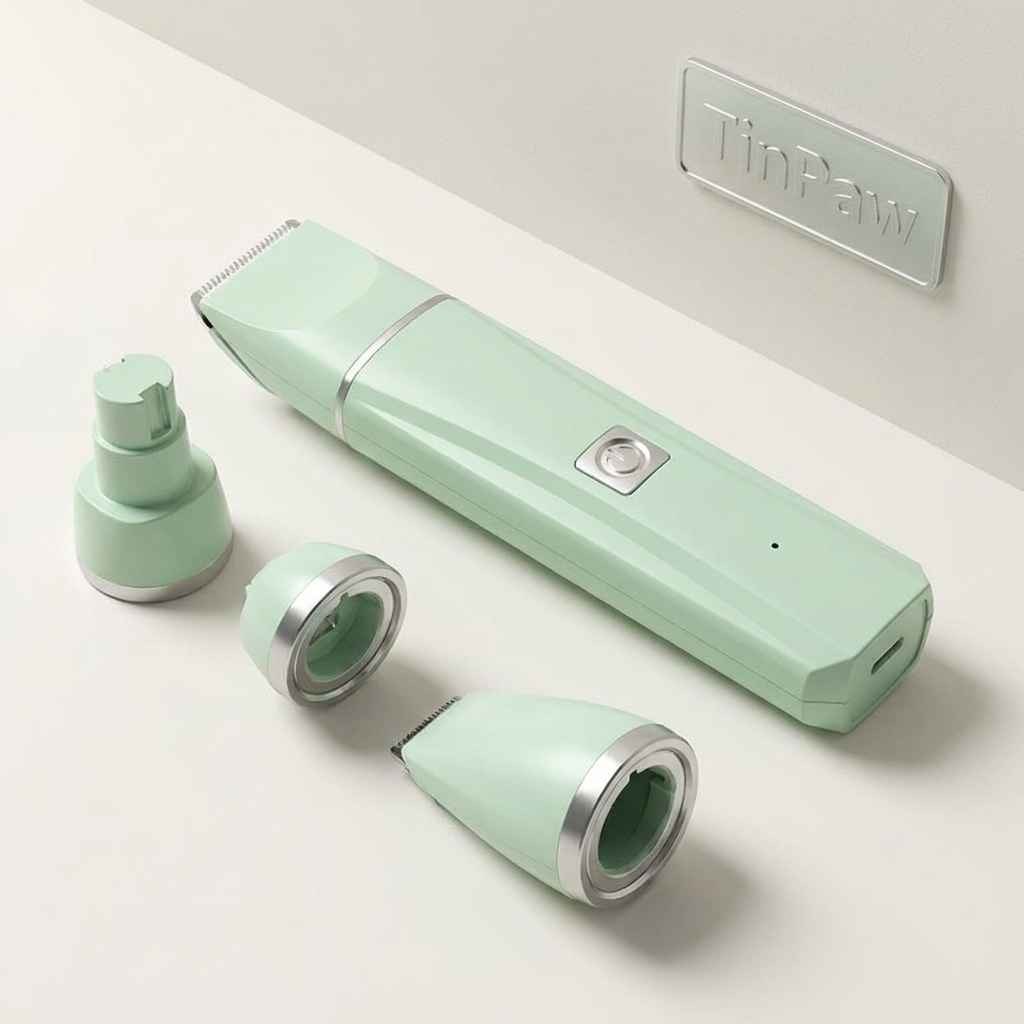 Electric Pet Clipper Grinder - Dog Slicker Brushes - TinPaw