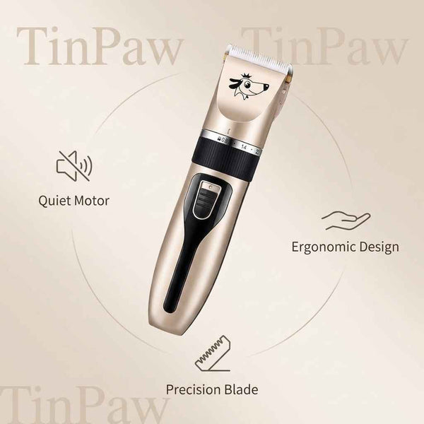 Cordless Pet Clipper Kit - Grooming - TinPaw