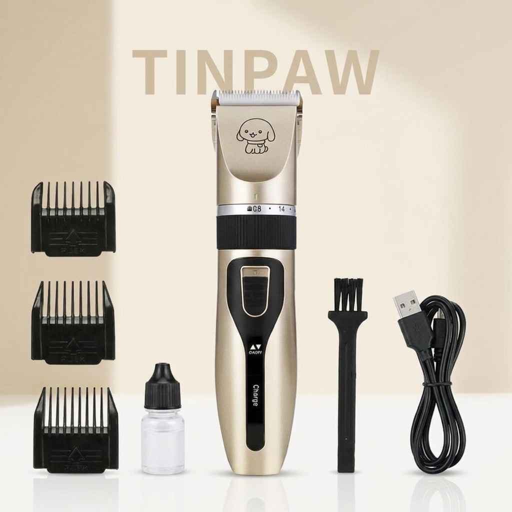Electric Pet Hair Clippers - Dog Slicker Brushes - TinPaw