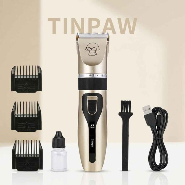 Electric Pet Hair Clippers - Dog Slicker Brushes - TinPaw