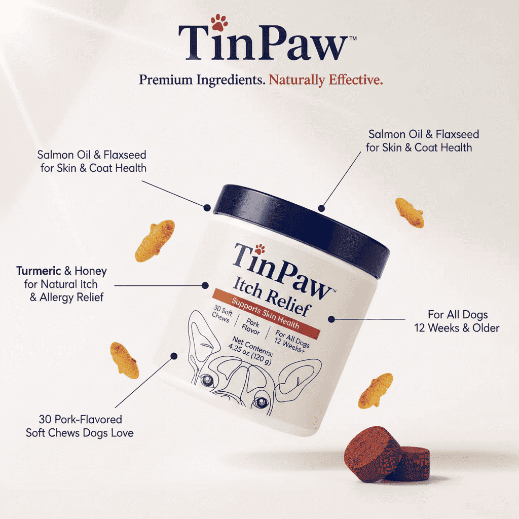 Pet Anti - Allergy Tablets - Vitamins & Supplements - TinPaw