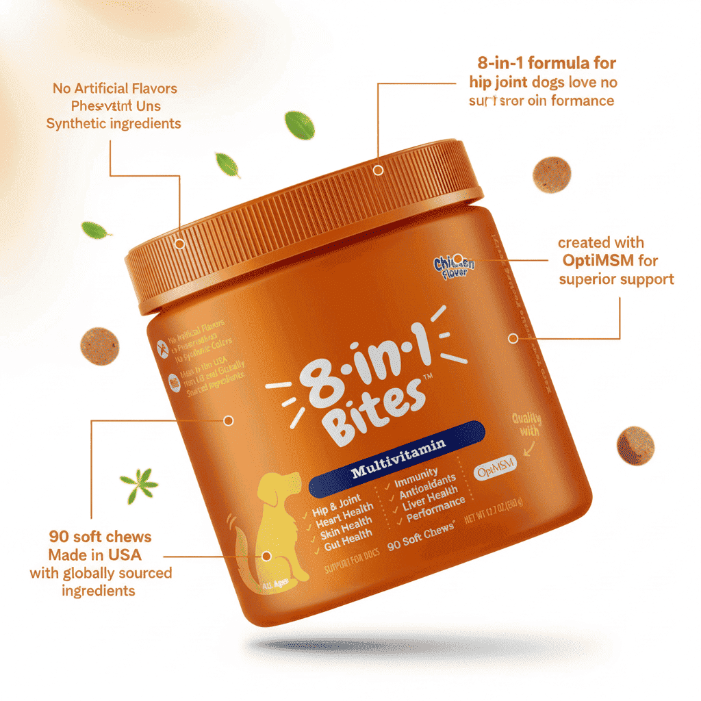 Pet Vitamin Chewable Granules - Vitamins & Supplements - TinPaw