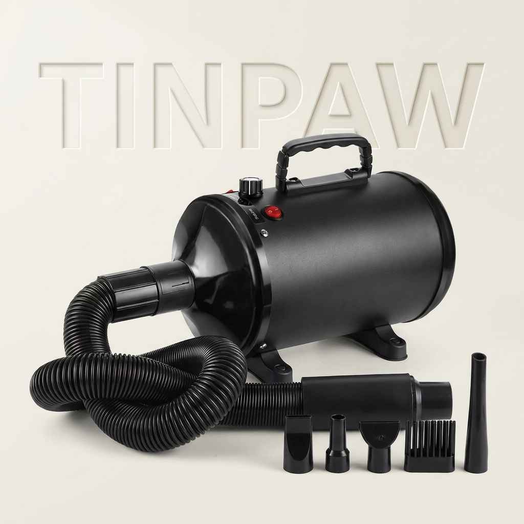Pet Grooming Dryer 2800W - Dog Grooming - TinPaw - AU Plug 3200W Matte Black - SU00359855 - AU Plug 3200W Matte Black