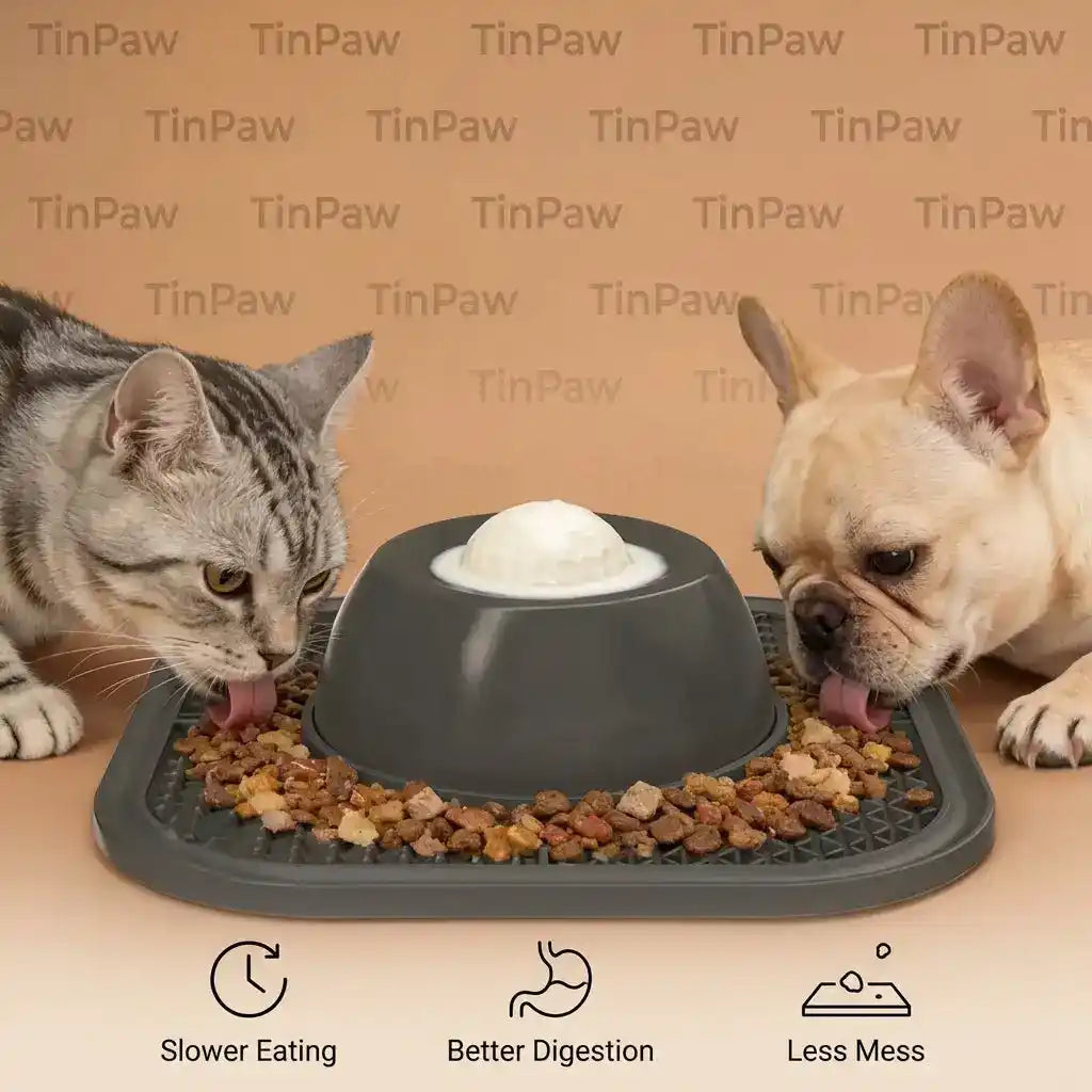 Slow Feeder Dog Bowl Ball - Slow Feeding Bowl - TinPaw