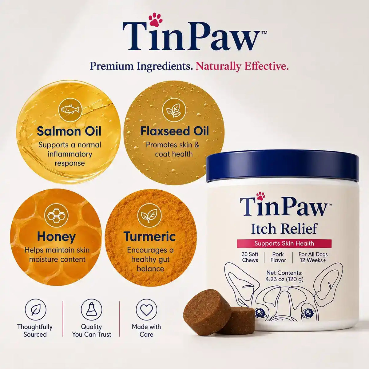 Pet Anti - Allergy Tablets - Vitamins & Supplements - TinPaw