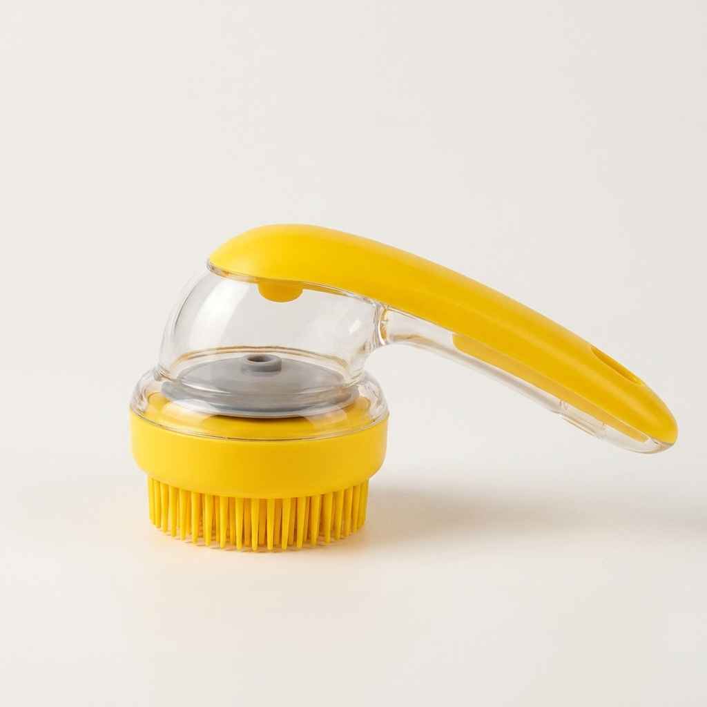 Pet Bath Massage Brush - Dog Slicker Brushes - TinPaw