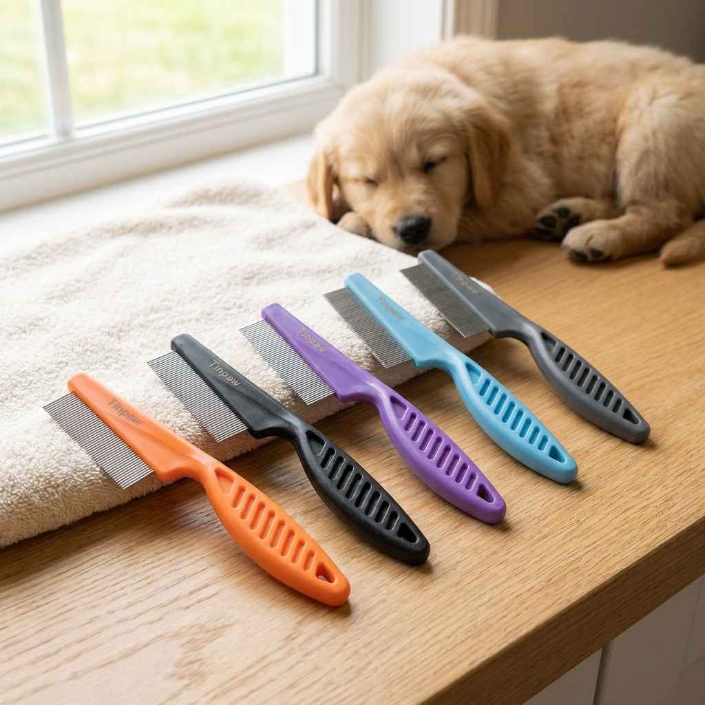 Pet Deshedding Grooming Brush - Dog Slicker Brushes - TinPaw