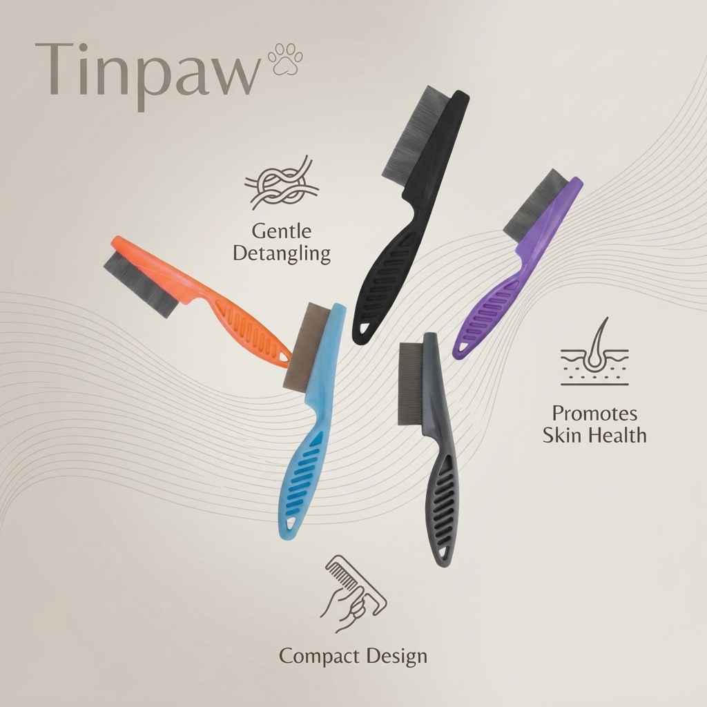 Pet Deshedding Grooming Brush - Dog Slicker Brushes - TinPaw