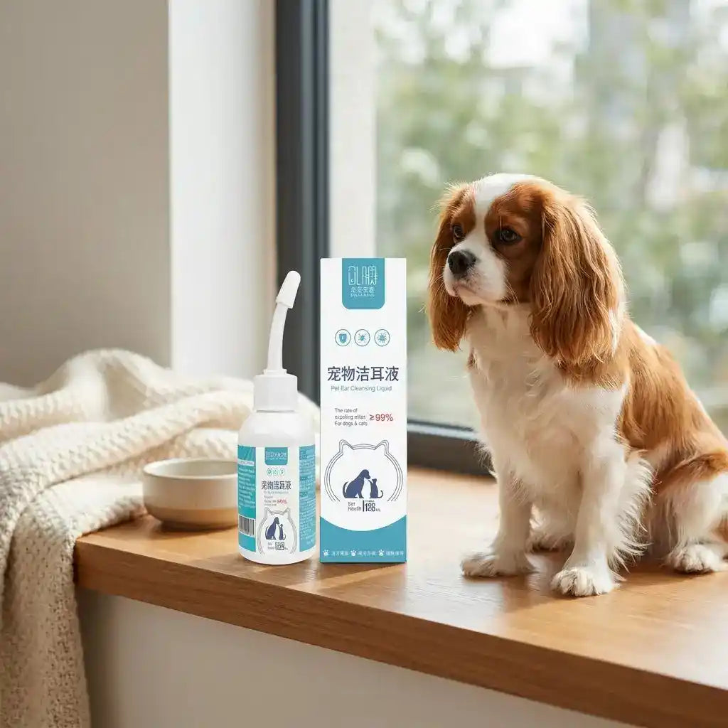 Pet Ear Cleaner Mite Control - Dog Health - TinPaw