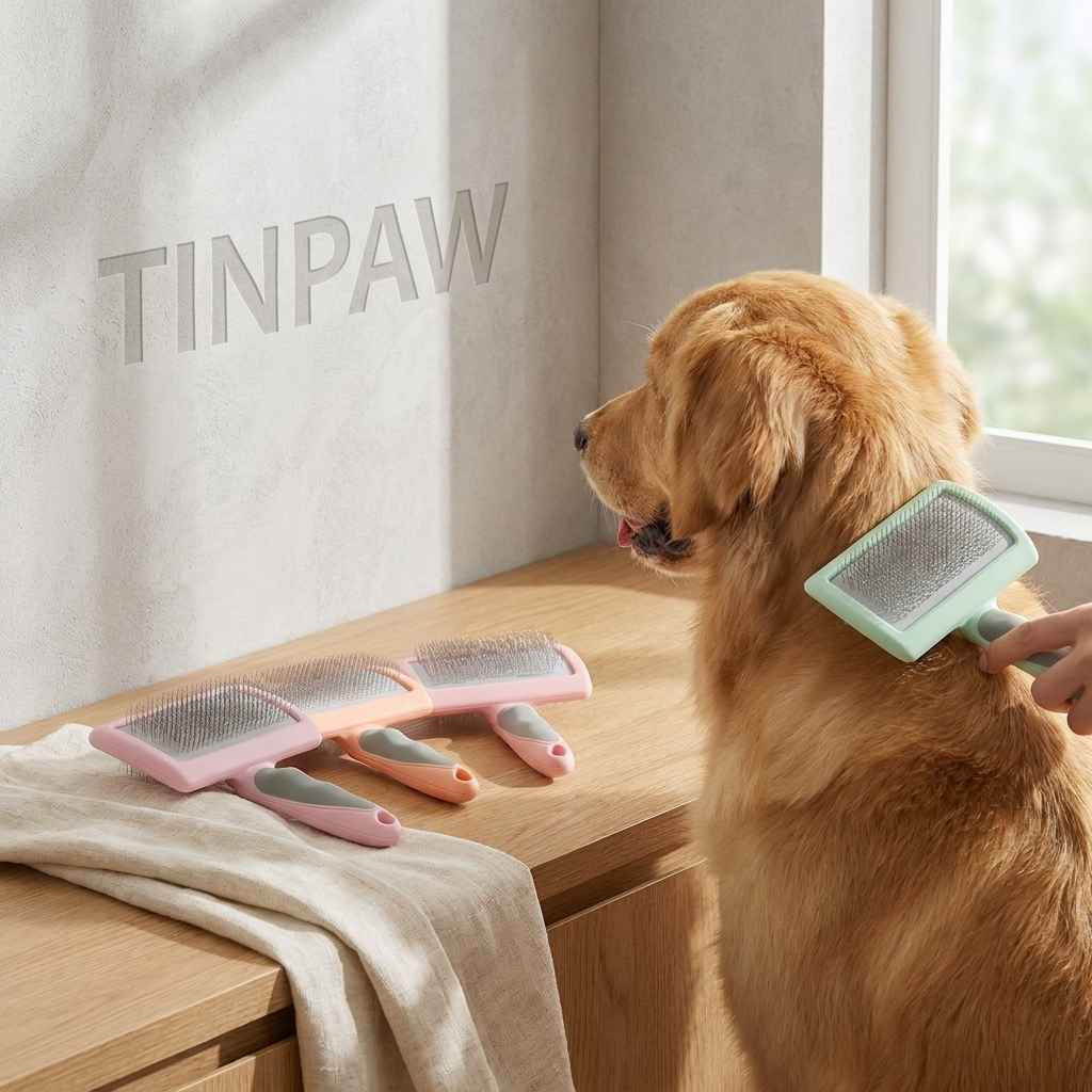 Pet Grooming Coat Comb - Dog Slicker Brushes - TinPaw