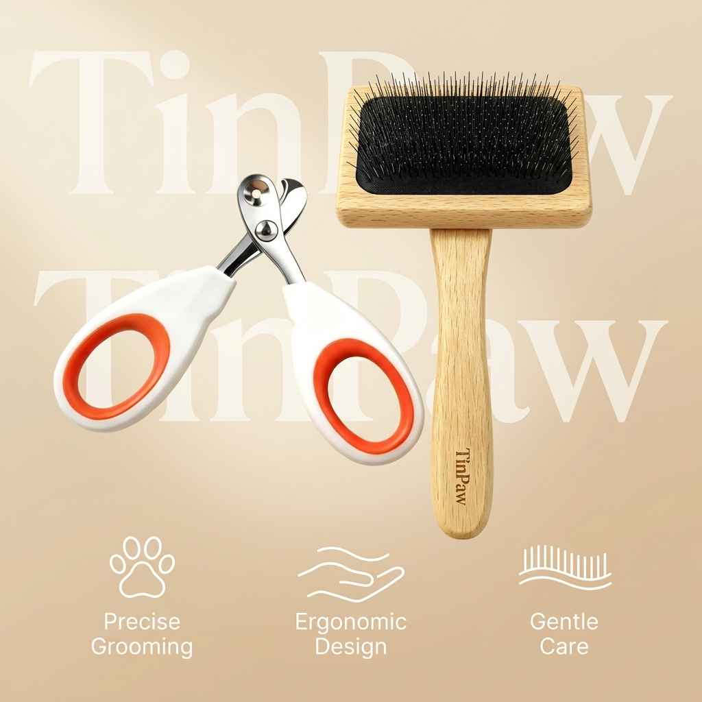 Pet Grooming Tools Set - Dog Slicker Brushes - TinPaw