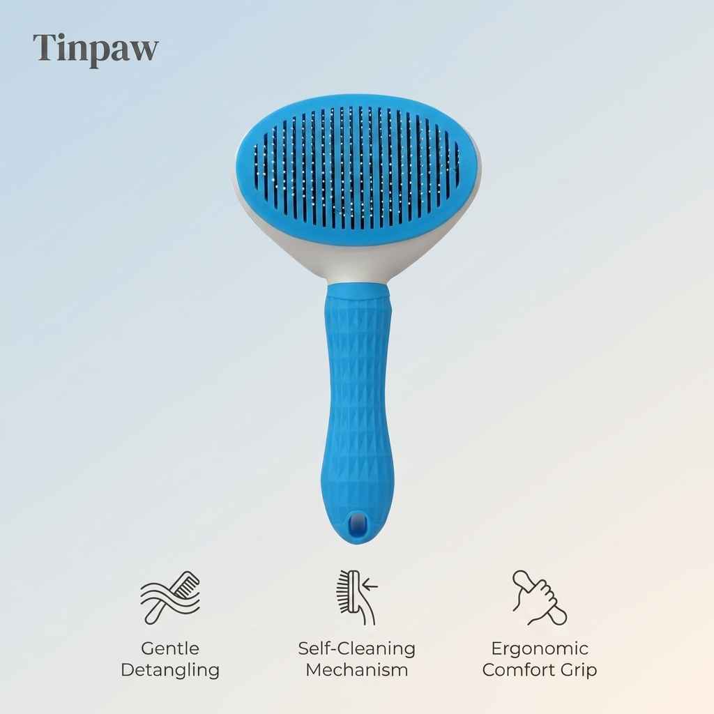Pet Hair Removal Comb - Dog Slicker Brushes - TinPaw