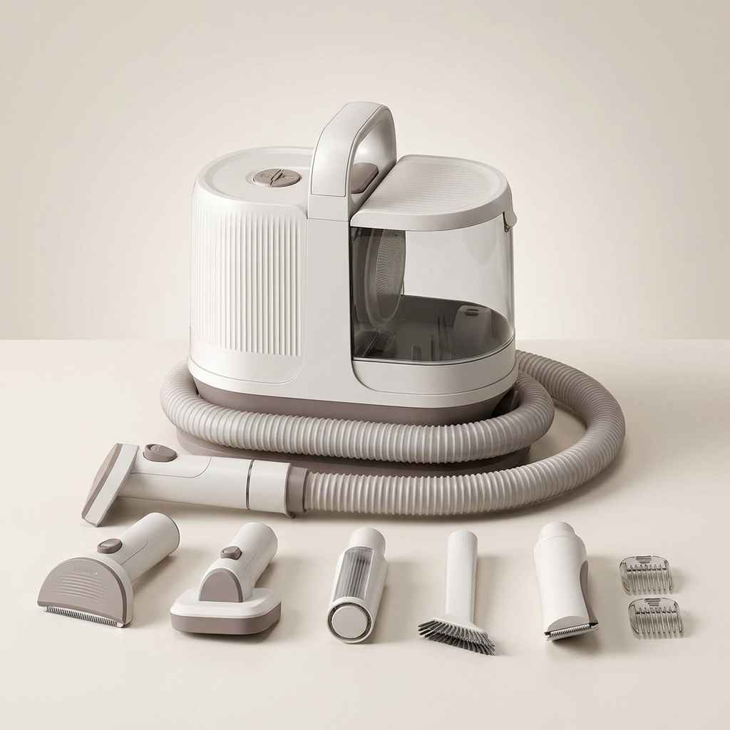 Pet Hair Grooming Vacuum - Dog Slicker Brushes - TinPaw