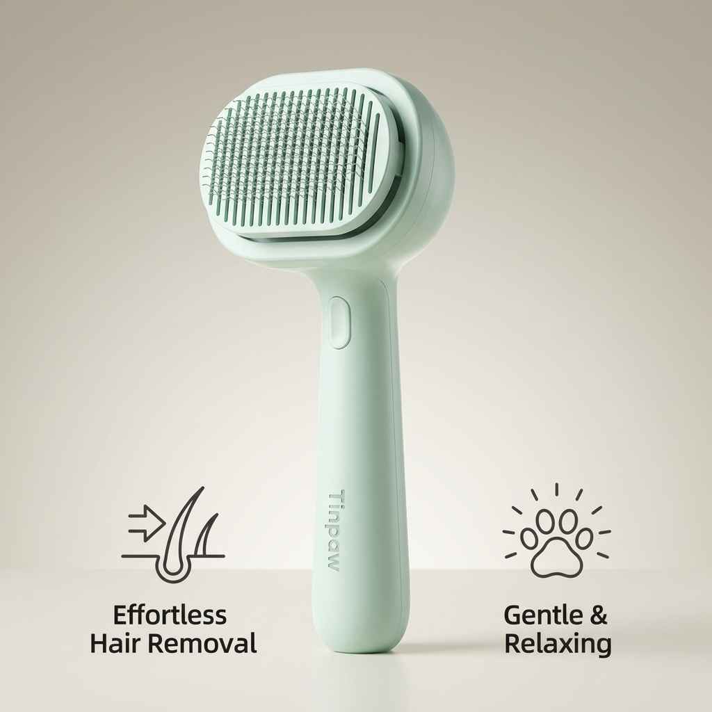 Pet Spray Massage Comb - Dog Slicker Brushes - TinPaw