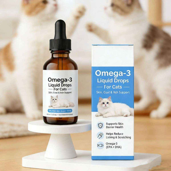 Salmon Liquid Pet Dropper - Vitamins & Supplements - TinPaw