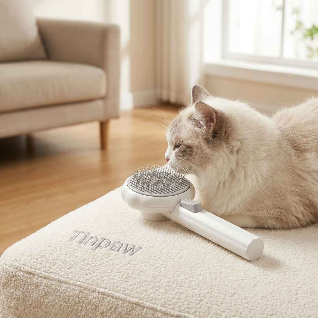 Pumpkin Pet Hair Brush - Dog Slicker Brushes - TinPaw