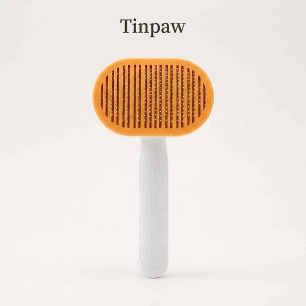 Self - Cleaning Pet Comb - Dog Slicker Brushes - TinPaw