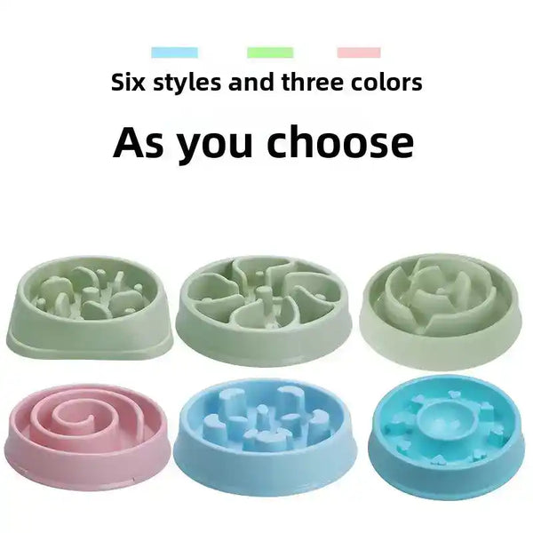 Slow Feeder Dog Bowl - Slow Feeding Bowl - TinPaw