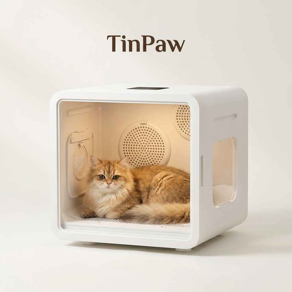 Smart Pet Drying Box - Dog Slicker Brushes - TinPaw - H8Max Dual Motor APP Ver82L 11D - UK Plug - SU00357219 - H8Max Dual Motor APP Ver82L 11D - UK Plug