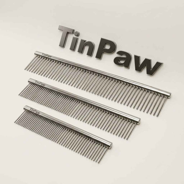Steel Pet Deshedding Comb - Dog Slicker Brushes - TinPaw