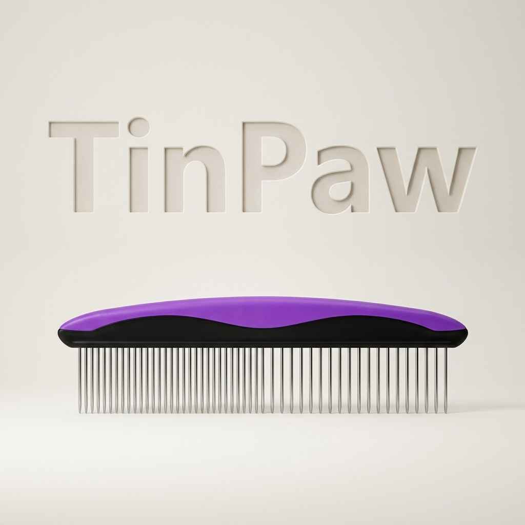 Stainless Steel Grooming Comb - Grooming - TinPaw