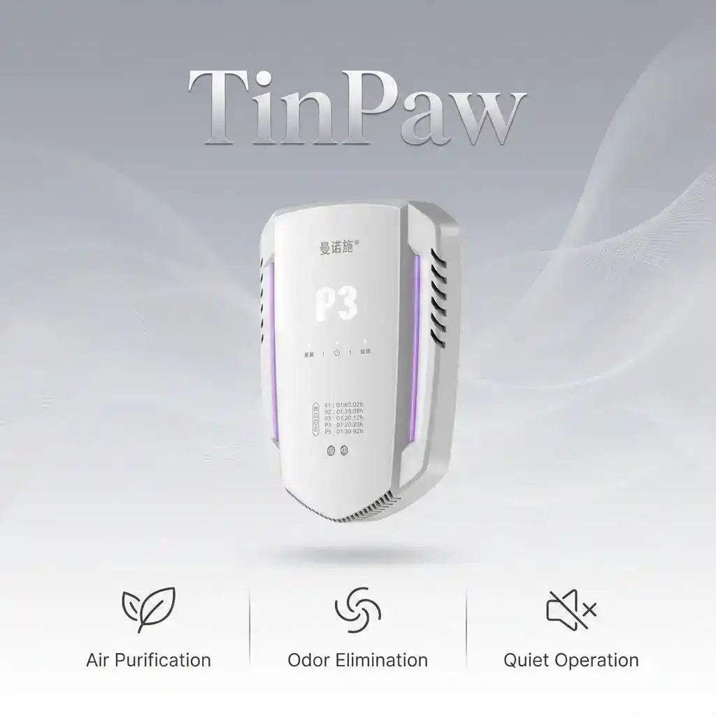 Wall - Mounted Pet Air Purifier & Odor Eliminator - Dog Health - TinPaw
