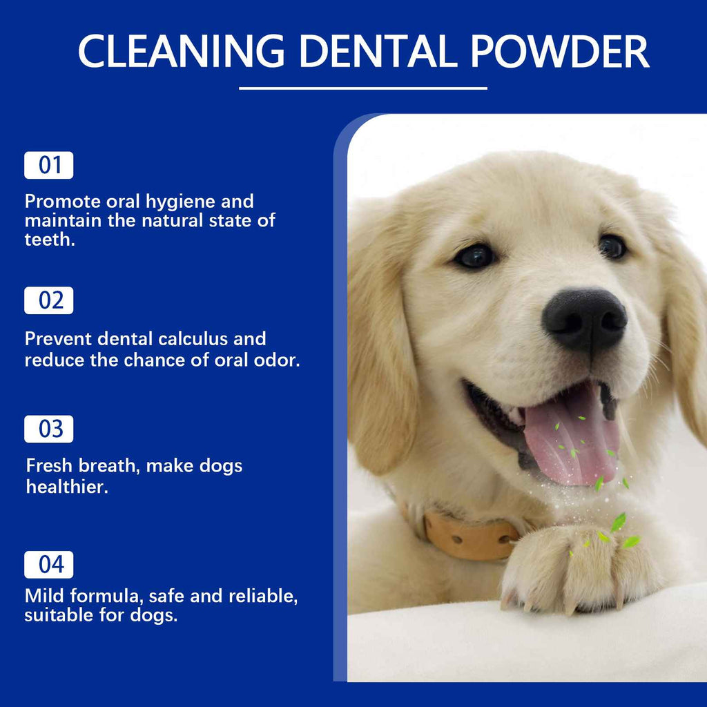 Dog Teeth Cleaning Powder - Dog Health - TinPaw