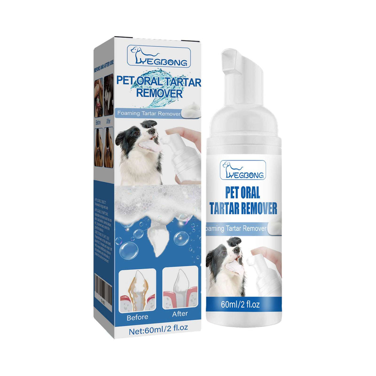 No - Brush Pet Dental Foam - Dog Health - TinPaw