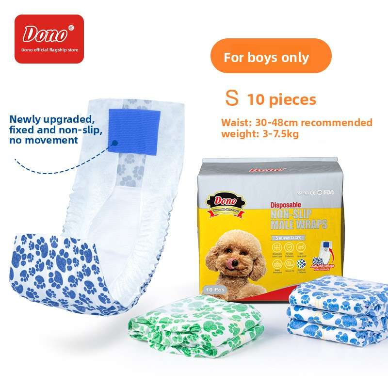 Leak - Proof Dog Diapers - Dog Diapers - TinPaw - Men AntiSlip S - SU00117208 - Men AntiSlip S