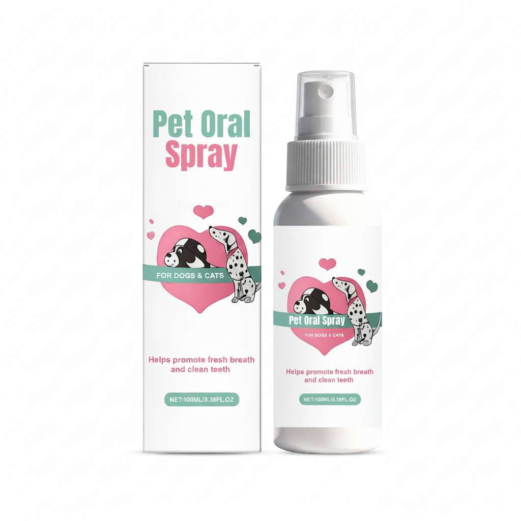 Pet Dental Plaque Spray - Dog Health - TinPaw