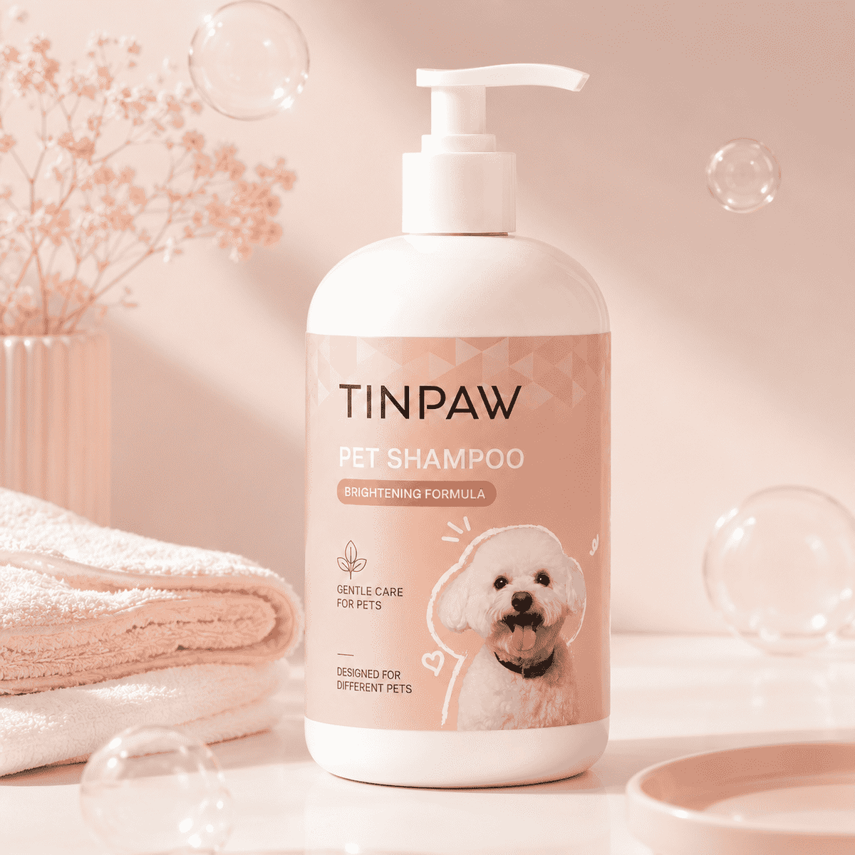 Antibacterial Dog Cat Shampoo - Dog Shampoo - TinPaw
