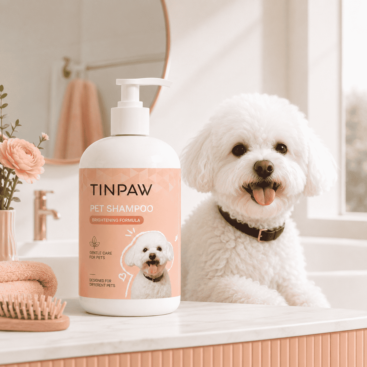 Antibacterial Dog Cat Shampoo - Dog Shampoo - TinPaw