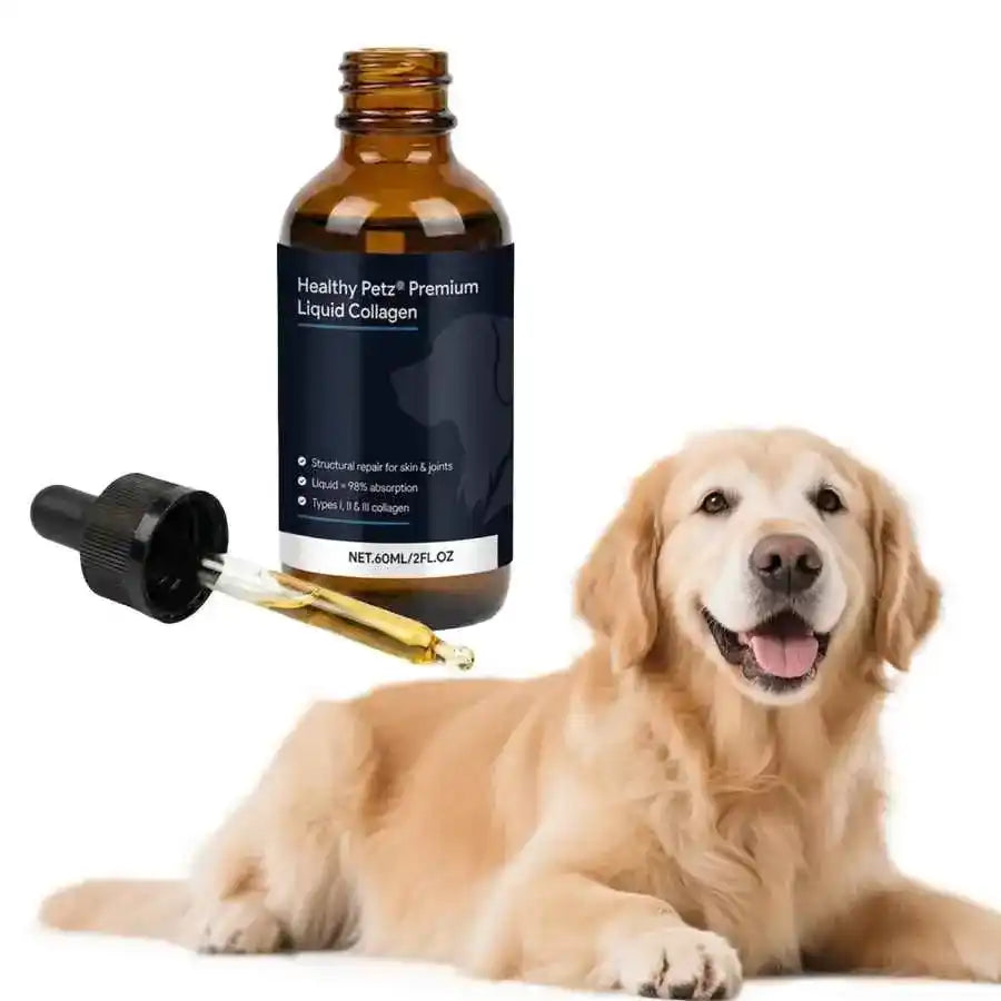 Liquid Collagen Pet Drops - Dog Health - TinPaw