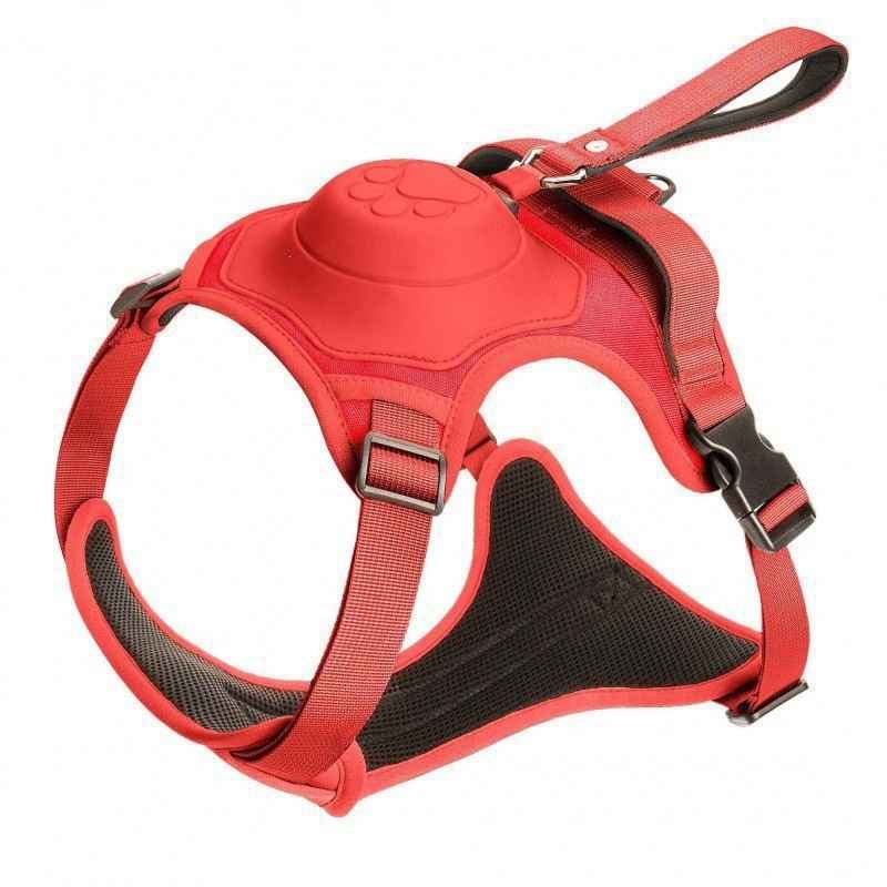 Dog Harness Leash Set - Dog Gear - TinPaw - Red - XL - SU00367870 - Red - XL