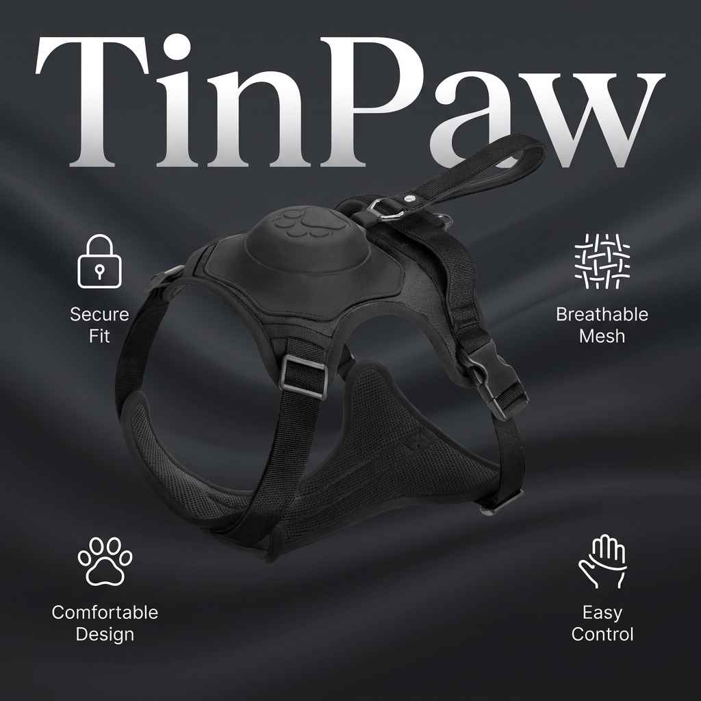 Dog Harness Leash Set - Dog Gear - TinPaw