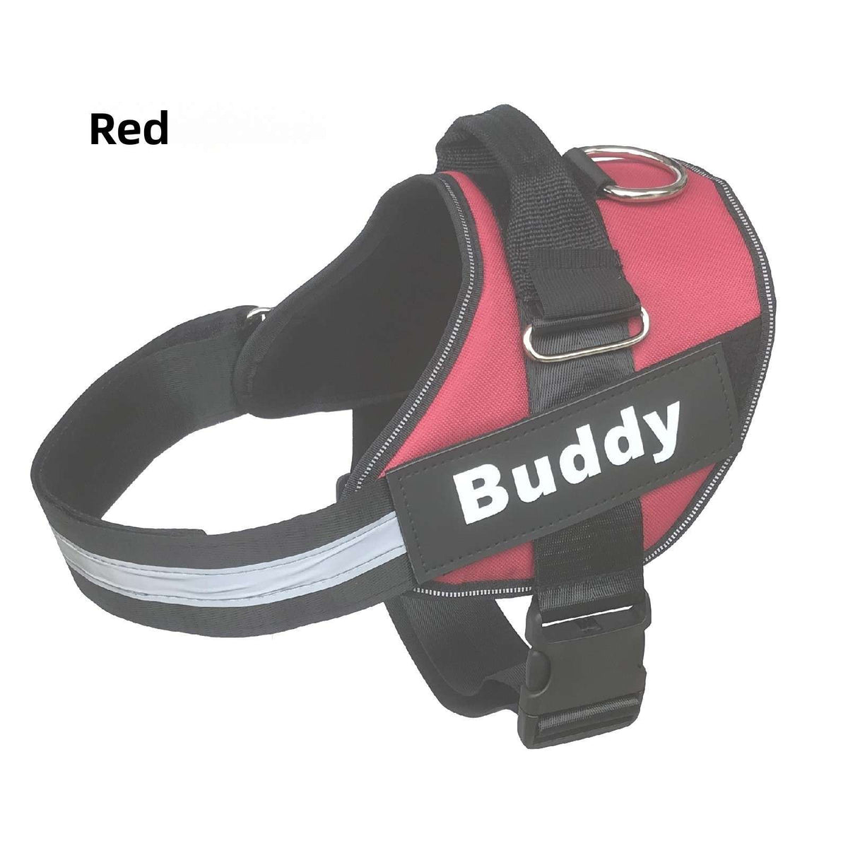 Adjustable Dog Harness Leash - Dog Gear - TinPaw - Red - L - SU00349042 - Red - L