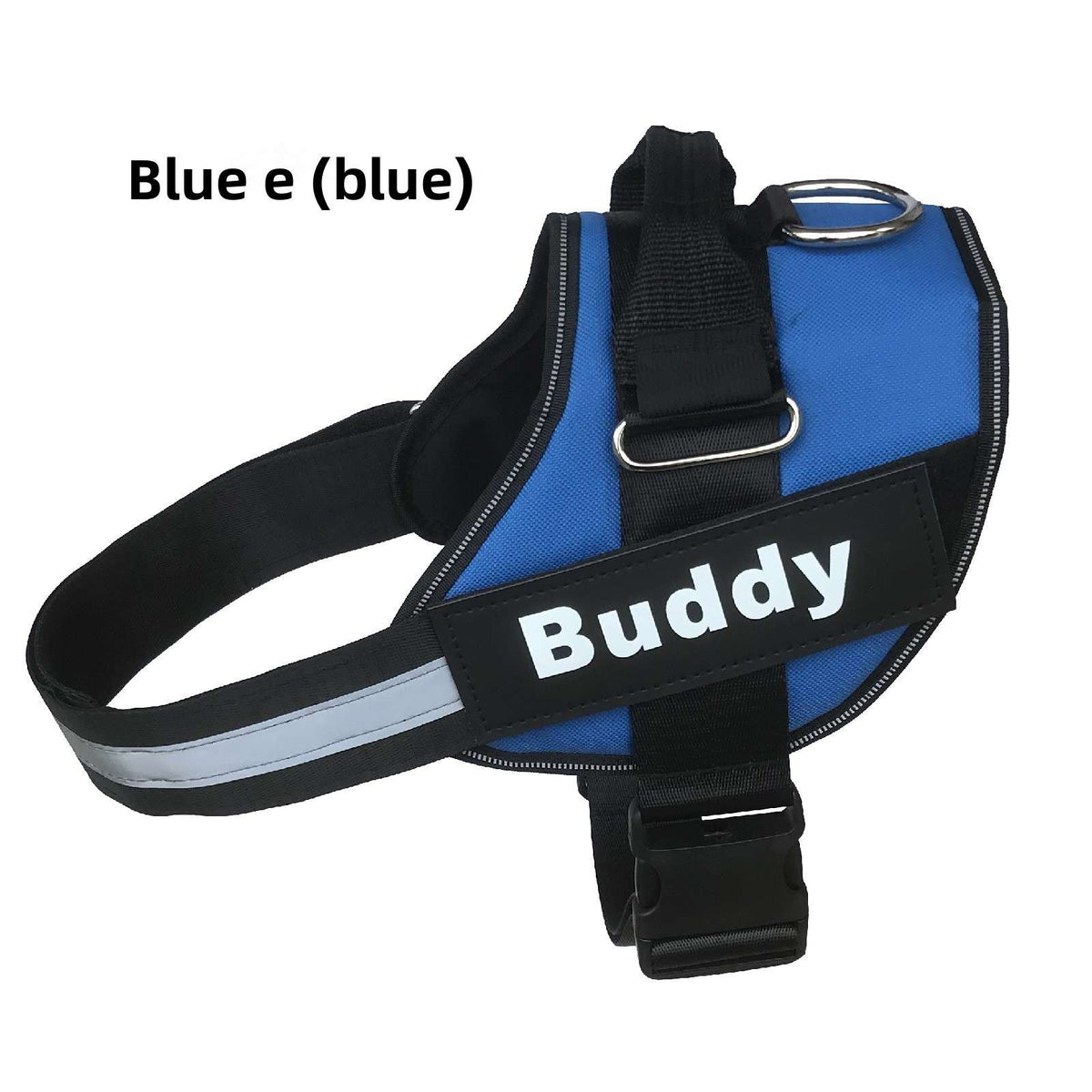 Adjustable Dog Harness Leash - Dog Gear - TinPaw - Blue - L - SU00349042 - Blue - L