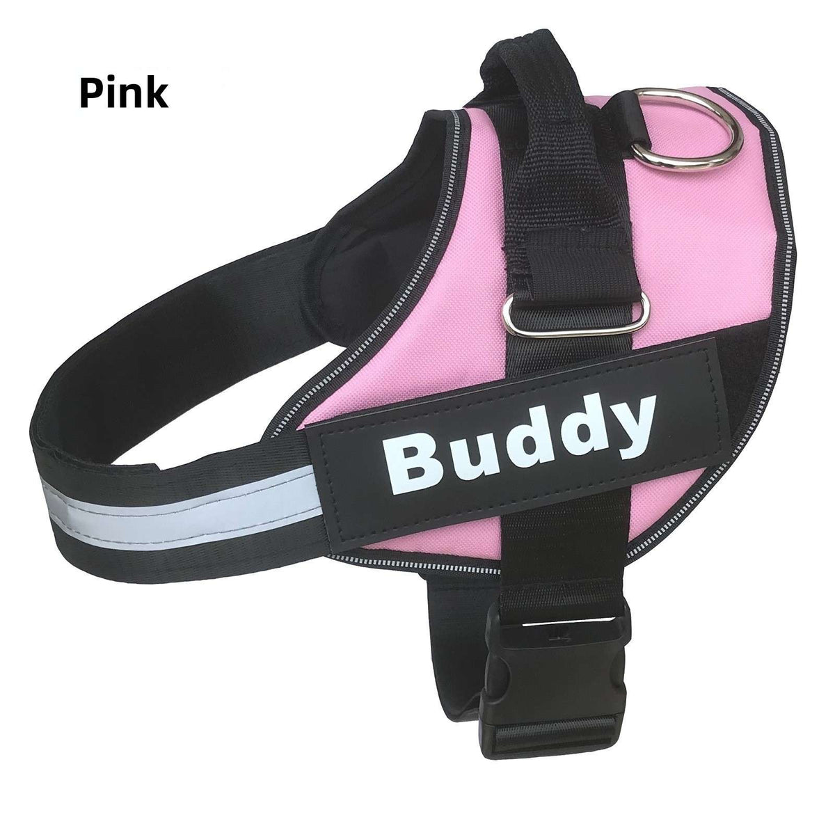 Adjustable Dog Harness Leash - Dog Gear - TinPaw - Pink - L - SU00349042 - Pink - L