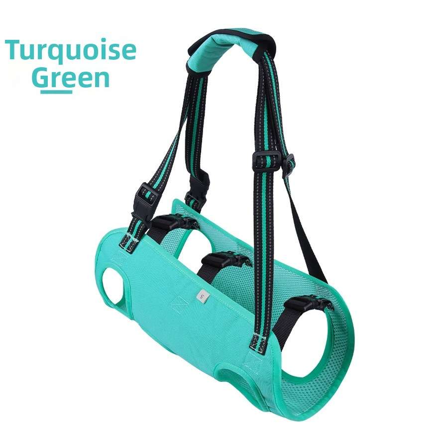 Reflective Dog Support Harness - Dog Gear - TinPaw - Green - XL - SU00145983 - Green - XL