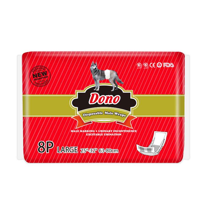 Leak - Proof Dog Diapers - Dog Diapers - TinPaw - Men L Waist63~82cm 8pcs - SU00117208 - Men L Waist63~82cm 8pcs