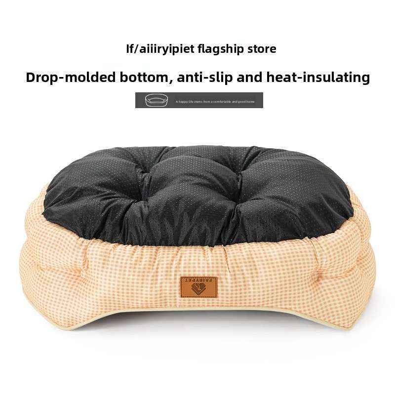 All - Season Plush Dog Bed - Dog Beds & Furniture - TinPaw