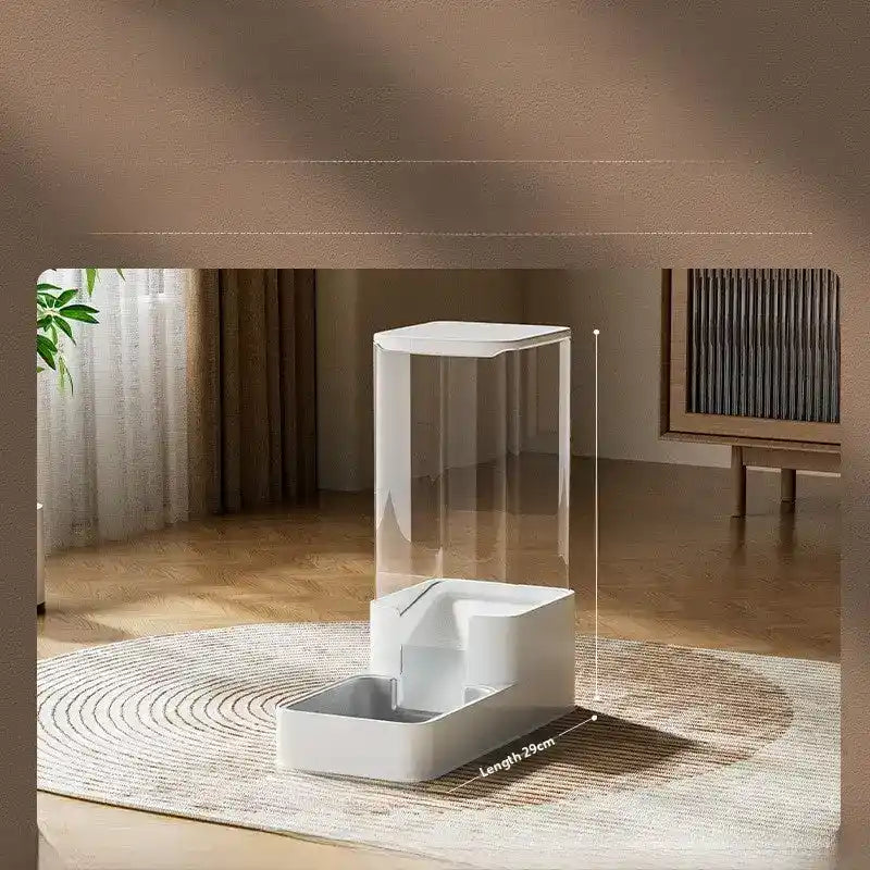 Pet Feeder Water Dispenser Combo - Automatic Pet Feeder - TinPaw